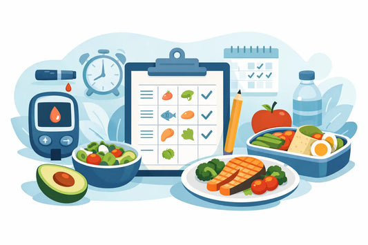 Diabetes Friendly Meal Plan Example for Busy Weeks