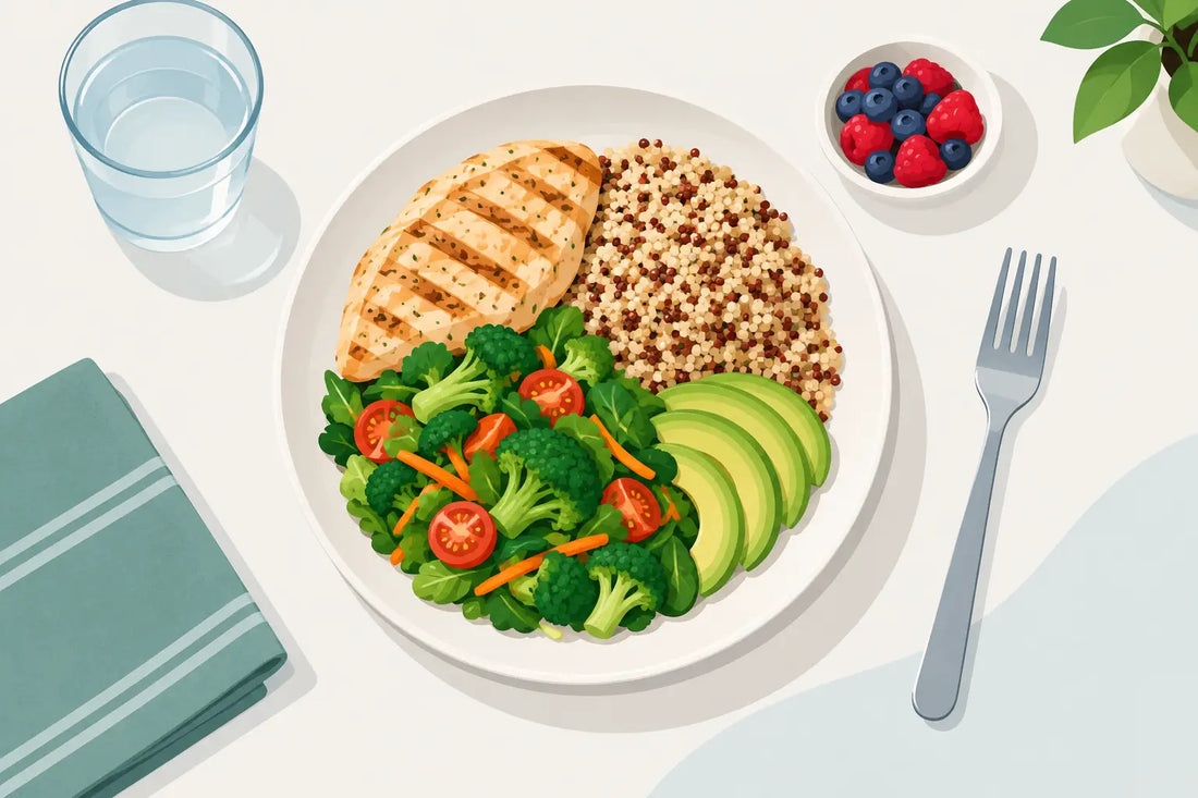 How to Build Balanced Plates That Keep You Full