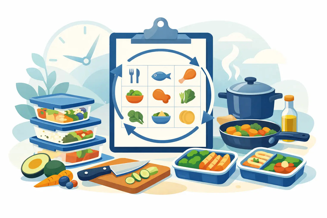 Weekly Rotating Meal Prep Menu That Works