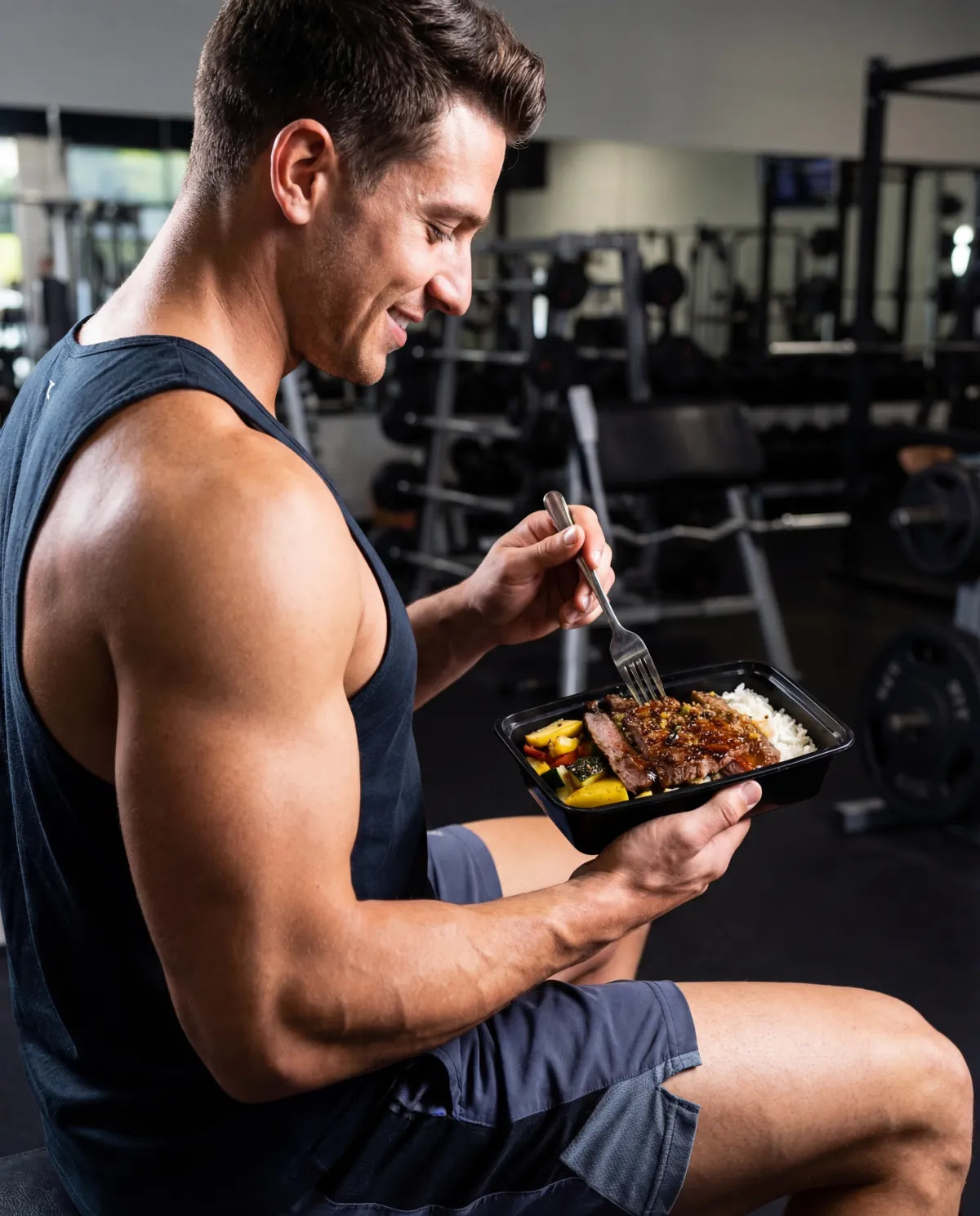 A ready-to-heat meal from the Optimize Meals kitchen
